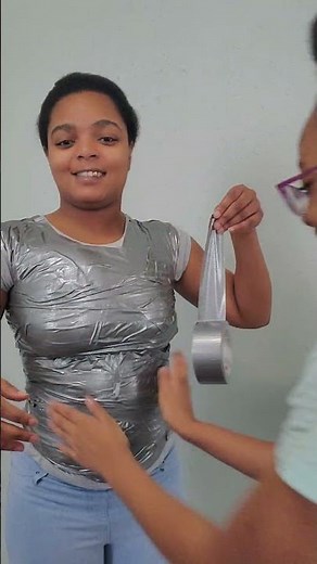 DIY: Duct (Duck) Tape Dress form (mannequin) #Short