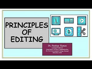 53. Principles of Editing I News Editing I Editing Principles
