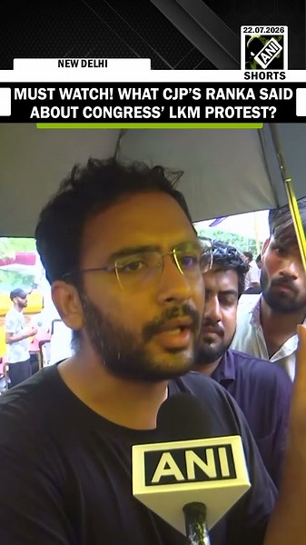 Must Watch Video! What CJP’s Ashutosh Ranka said about Congress’ LKM protest