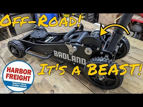 The Harbor Freight Badland 3 Ton, 6000 lbs Off Road Jack Quick Review and Unboxing, NTDT!