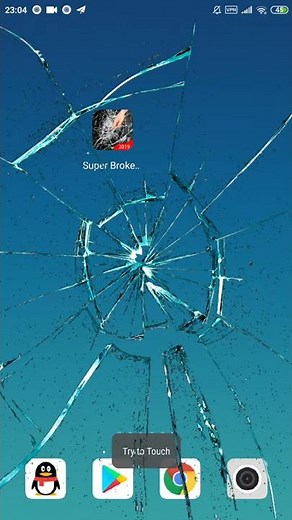 Super Broken Screen - prank your friends
