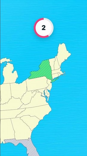 Can You Name These 5 US States? 🇺🇸🗺️ | State Map Quiz #geograck