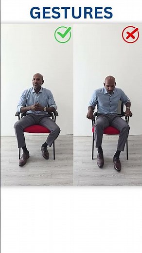Expert tips on mastering posture for job interviews!