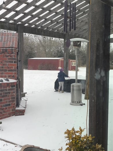 Play in the snow!❄️ #D✝️D #D✝️Dracing #snowday#familyfun #fmailysnowday