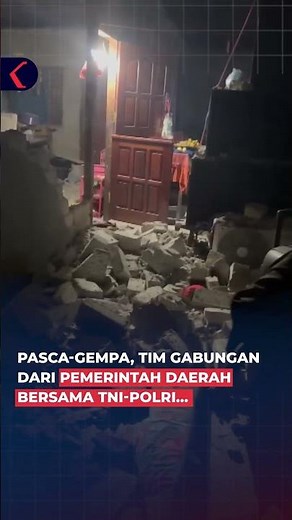 DETIK-DETIK GEMPA M 6,6 GUNCANG NABIRE, PAPUA TENGAH #short