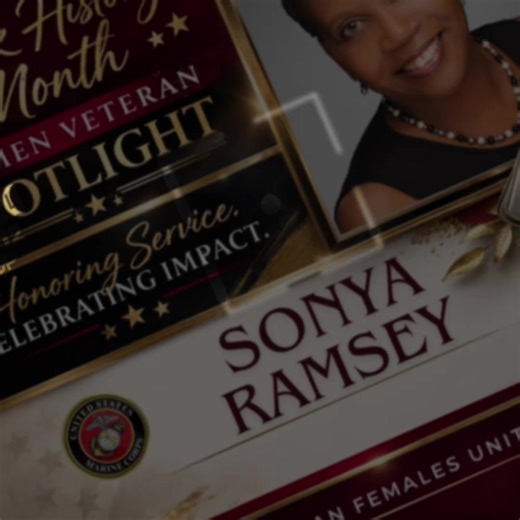 🖤 Black History Month Spotlight! Today we proudly honor Corporal Sonya Ramsey, U.S. Marine Corps (1983–1987) of McAllen, Texas. Sonya served as a Bulk Fuel Specialist and Training Specialist, deploying to Okinawa, Japan, where she earned the Meritorious Corporal Award and completed Leadership Training School. Her service reflects discipline, excellence, and commitment to mission. After the Marine Corps, Sonya continued to lead with purpose. She became a certified Pilates and mindfulness instruc