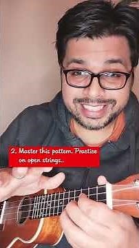 3 Tips to improve Ukulele Fingerpicking🔥 #ytshorts#ukeguide