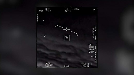 米国防総省、空軍機撮影のUFO映像を公開 - BBCニュース