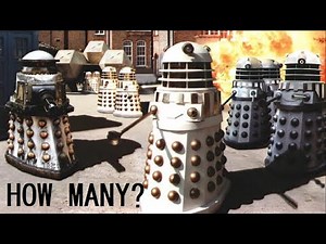 How many Imperial and Renegade Dalek props were there?