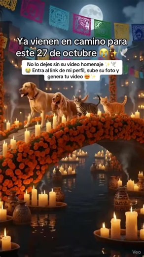 cómo hacer el vídeo de mascotas en día de muertos tutorial video de perro crossing bridge how to rainbow bridge tribute effect rainbow bridge tutorial dog crossing the rainbow bridge #diademuertos #geminiai #petmemoriesai how to make a video of pets crossing a bridge tutorial on making a video of pets crossing a bridge with a day of the dead theme how to make a rainbow bridge tribute video cómo hacer un vídeo de mascotas cruzando un puente ​ tutorial de vídeo de mascotas cruzando un puente ​ tut