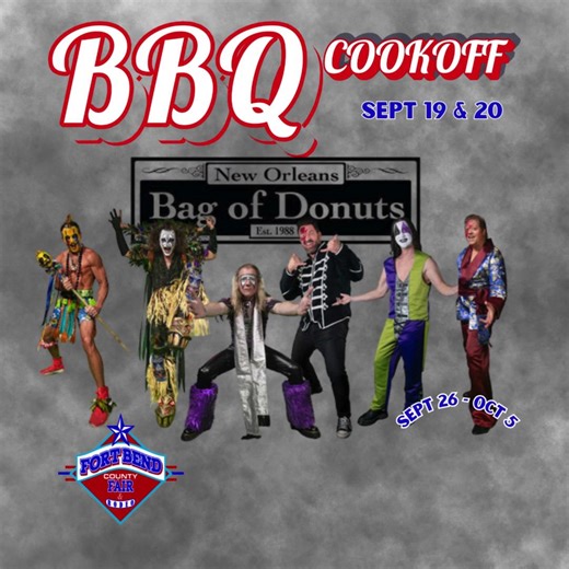 4.7K views · 14 reactions | Bag of Donuts take the stage at 8:30 PM tonight. Fort Bend County Fair ️Tickets at the gate! | Fort Bend County Fair | Facebook