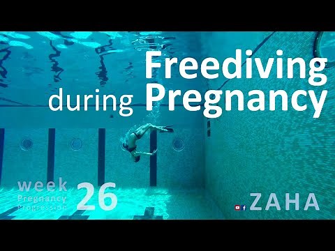 Pregnancy progression underwater week by week | Diving underwater during pregnancy