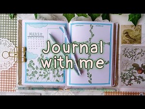 JOURNAL WITH ME: MARCH 2022 🌜EASY BULLET JOURNAL IDEAS FOR BEGINNERS🌛CRAFTY NICA