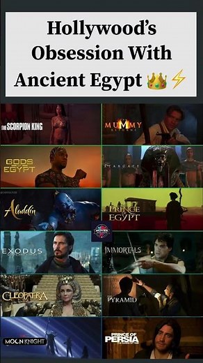Best MoviesInspired by Ancient Egypt🐫🏺 #AncientEgypt #Movies #TheMummy #PrinceOfPersia #MoonKnight