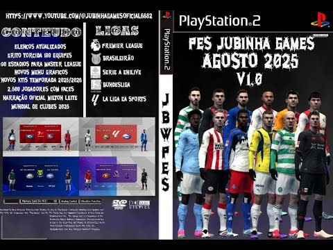 PES 2026 Jubinha Games (August) 25/26 ISO PS2