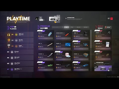 FiveM Playtime Shop V2 | Play and Earn | Mission System