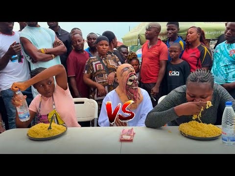 EATING CHALLENAGE: FIRST TO FINISH BIG PLATE WINS CASH! WHO WILL TAKE THE GLORY