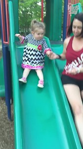 Kids teach us how NOT to go down a slide! 😄🛝 | Kids Say