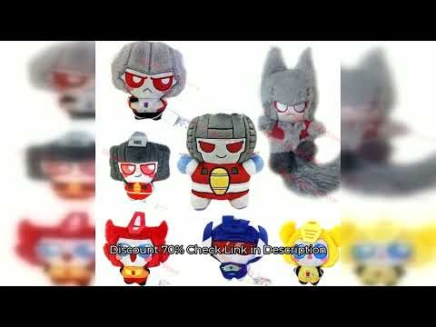 Transformation Mini Series Starscream Plush Keychain Optimus Prime Soundwave Megatron Plushie Pendan
