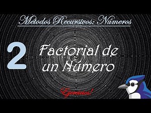 Ejercicio 2: Recursividad, Calcular el factorial de un número. || Java