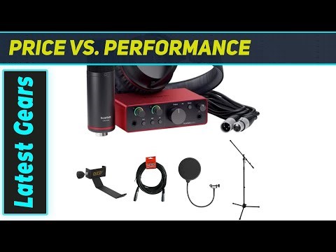 Best Focusrite Scarlett Solo 4th Gen Studio Bundle for Creators