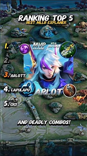 Top 5 Best EXP Laners in Mobile Legends 2025