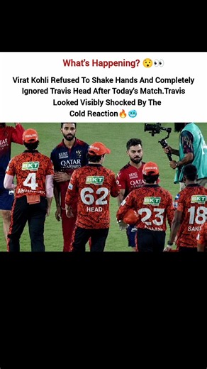Virat Kohli Refused To Shake Hands And Completely Ignored Travis Head After Today's Match🔥🥶