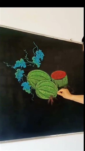 Chalk Drawing Process Explained Simple Tutorial for Beginners