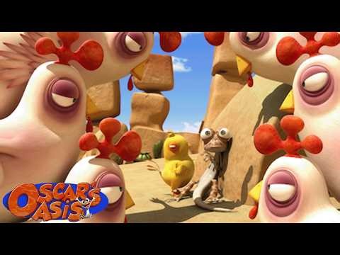 Oscar's Chicken Mayhem + More Oscar's Oasis Cartoons for Kids