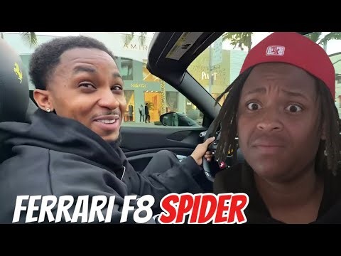 "DDG's New Ferrari Spider is WILD! (My Honest Reaction)"