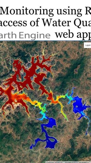 Study Hacks (Institute of GIS, AI and Remote sensing) on Instagram: "Water Quality Monitoring Using Remote Sensing Techniques with Google Earth Engine: Google Earth Engine apps https://www.studyhacksgeospatial.com/private-online-training-on-water-quality-monitoring-using-remote-sensing-techniques-with-google-earth-engine/ #googleearthengine #waterquality #remotesensing #GeoAI #water #TSSC #turbidity"