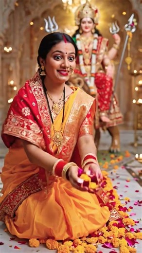 Maiya jab tak jiyu main suhagan #trendingshorts 🙏 Jay Mata Di #whiteshorts #Devi geet