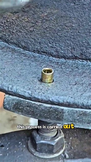 Installing rivets on brake pads achieves optimal working conditions | diy work