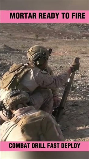 How a 60mm Mortar Team Deploys in Seconds