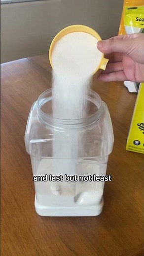 DIY EASY Natural Laundry Detergent Powder! Simple and healthy!