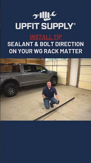 Install Tip: Sealant and Bolt Direction on Your Weather Guard Rack Both Matter