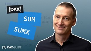 SUM, SUMX – DAX Guide - SQLBI