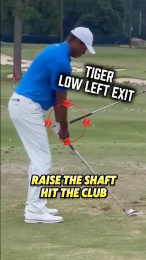 Tiger Woods’ Drill That Fixes Early Extension & Flipping Instantly 👀 #tigerwoods #golfswing #golfer