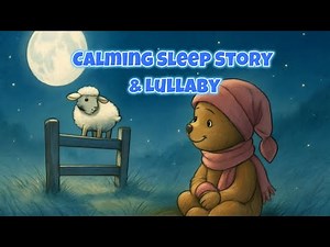 Counting Sheep for Sleep 🐑💤 | Calm Bedtime Video for Worried Kids | Gentle Sleep Meditation Story