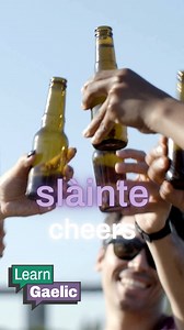 Slàinte! - Cheers! 🎉 Cleachd e airson deoch-slàinte. Use it for toasts. | LearnGaelic