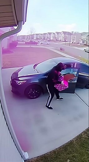 Porch Pirate Steals Gender Reveal Box—Instant Pink Explosion!