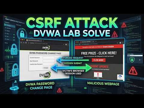 DVWA Low Security CSRF Complete Walkthrough