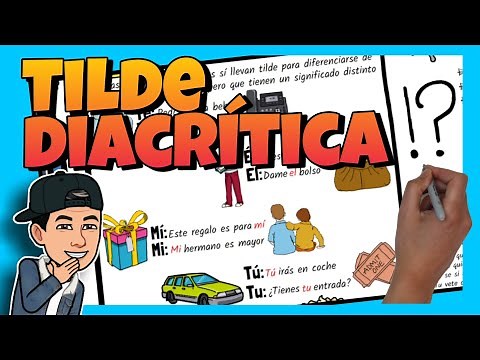 📚 La TILDE DIACRÍTICA para NIÑOS de PRIMARIA
