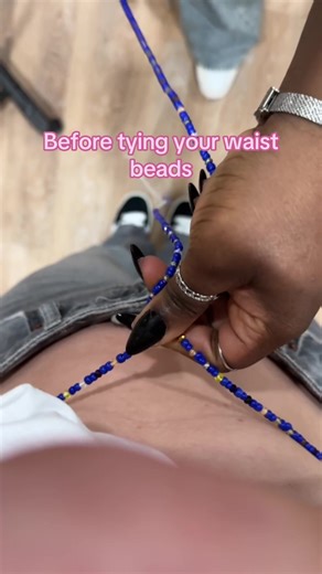 How to Tie Waist Beads for Longevity