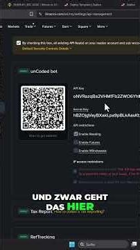Dein Binance Secret Key: Warum du ihn NIEMALS teilen darfst! #shorts