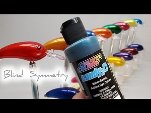 Bass fishing lures - Showcasing candy paint colors from the Createx Candy 2.0 line