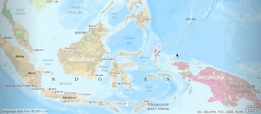 This cool interactive map lets you explore the world's languages