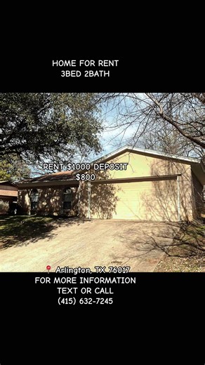 Affordable 3-Bedroom Rental in Arlington, TX