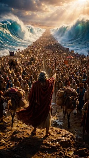 THE POWER OF GOD! Moses Parts the Red Sea in an Unbelievable Miracle 🔥