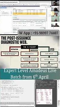 Expert Level Post Ticket Issuance Amadeus Live I Don’t just issue tickets. Master what happens AFTER
